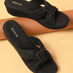 Rocia Women Open Toe Wedge Sandals-19