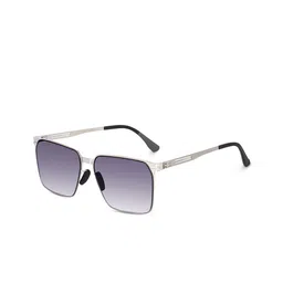 Dervin Unisex Rectangle Sunglasses with UV Protected Lens-35