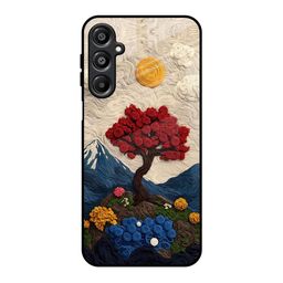 QRIOH Quirky Printed Sleek & Lightweight Silicone Samsung Galaxy A16 5G Glass Back Case-image-95