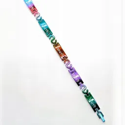 Dynamic Retail Global Men Multicolour Link Bracelet-image-25