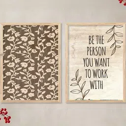 WALLLANE Brown Wood Wall Art-picture-19