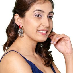 Shining Jewel - By Shivansh Contemporary Drop Earrings-picture-5
