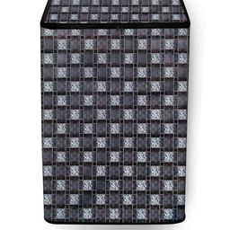 The Furnishing Tree Washing Machine Cover Basketweave Pattern Grey Compatible for Whirlpool 7 Kg Fu-image-50