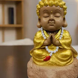 Vrinban International Gold-Toned Religious Figurine Showpiece-picture-29