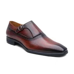 mccoy Men Formal Leather Monks Shoes-image-40