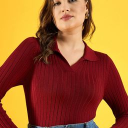 98 Degree North Women Striped Pullover-picture-42