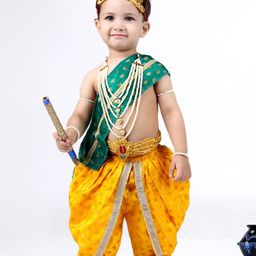 itsmycostume Boys Janamashtmi Krishna Costume Set-image-84