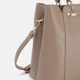 French Connection Structured Handheld Bag with Detachable Sling Strap image 4