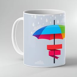 Keviv Multicoloured Text or Slogans Printed Ceramic Glossy Mugs Set of Cups and Mugs-image-96