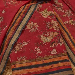 Soch Floral Printed Unstitched Dress Material-picture-22