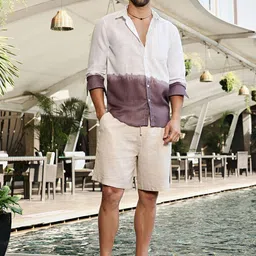 Campus Sutra Men Classic Regular Fit Spread Collar Colourblocked Casual Shirt-image-41