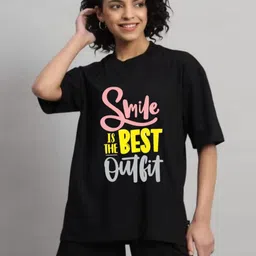 HESHA Women Typography Printed T-shirt-picture-34