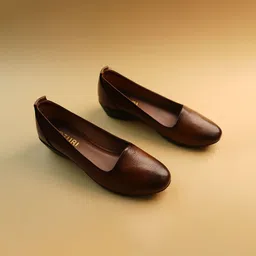 Ozuri Leather Party Wedge Pumps-28