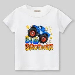 INCLUD Boys Graphic Printed Round Neck Short Sleeves Regular Fit Casual T-Shirt-image-56