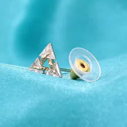Krelin Triangular Studs Earrings-image-76