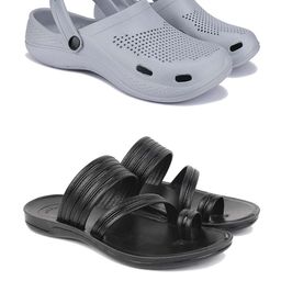 DRACKFOOT Men Canvas Comfort Sandals-image-28
