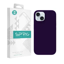 SPRIG Solid Printed iPhone 15 Back Case Mobile Accessories-image-74