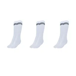 MUKHAKSH Unisex White Socks-image-31
