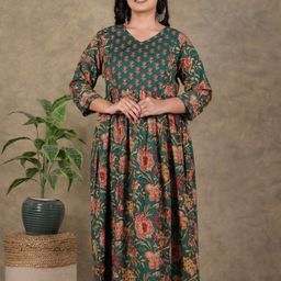 Aramya Women Floral Printed Kurta-image-73