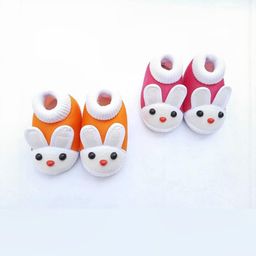 LMN CHILD CARE Unisex Kids Pack of 2 Cotton Booties-image-81