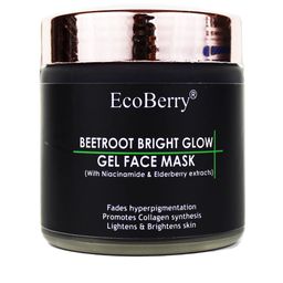 EcoBerry Beetroot Bright Glow Gel Face Mask-100ml-57