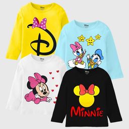 Disney By Miss and Chief Girls 4 Printed Applique T-shirt-image-15
