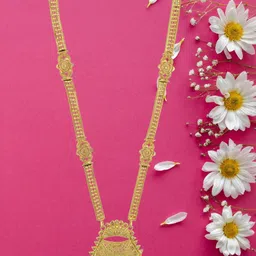 Ramdev Art Fashion Jwellery Brass Gold Plated Mangalsutra-picture-4