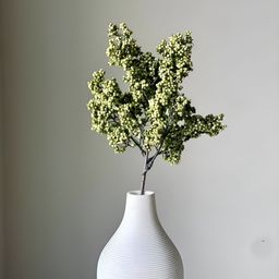 Mason Home Green & BlackWisteria Small Artificial Flower Stem-26