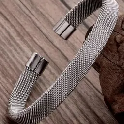 The Roadster Lifestyle Co Textured Open Cuff Bracelet-21