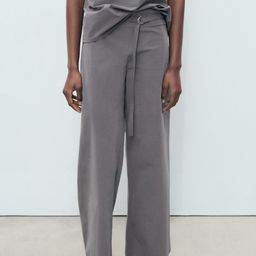 MANGO Women Belted Trousers-image-23