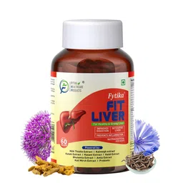 FYTIKA Fit Liver Detox With Milk Thistle Tablets - 60 Tablets-50