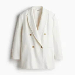 H&M Linen-Blend Blazer-52