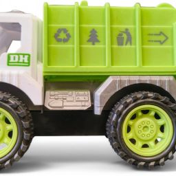 Big Recycling Truck with Large Wheels, Sanitation Model Recycle Vehicle for Kids-8