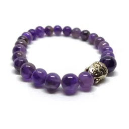 Divine souvenirs Unisex Artificial Beaded Elasticated Bracelet-picture-29