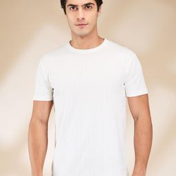 Being Human Men Solid Round Neck Cotton Slim Fit T-shirt-picture-34