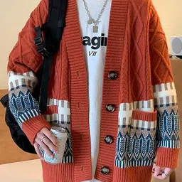 StyleCast x Revolte Men Cable Knit Cardigan-image-72
