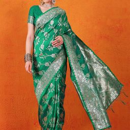 Sangria Woven Design Banarasi Saree-image-72