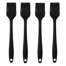 We3 Set Of 4 Black Silicon Pastry Brush-31