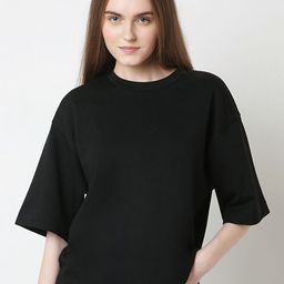 Vero Moda Women Hooded Drop-Shoulder Sleeves T-shirt-image-10