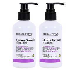 HERBAL TATVA Set Of 2 Onion Hair Growth Shampoo- 200 ml Each-48