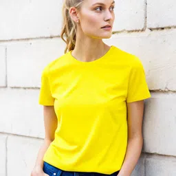 DressBerry Women V-Neck Bio Finish Pockets Slim Fit T-shirt-picture-30