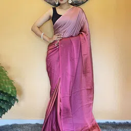 KALINI Colourblocked Pure Chiffon Ready to Wear Saree-image-76