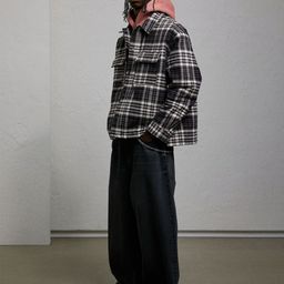 H&M Oversized Fit Flannel Overshirt-picture-41