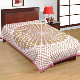 E Elma Unisex Pink Bedsheets-image-94