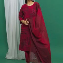 Banana Labs Striped Cotton Dupatta-picture-21