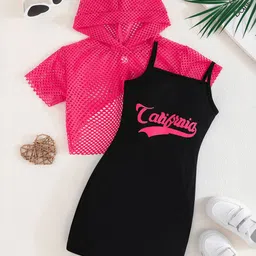 INCLUD Girl Print Shoulder Straps Sleeveless Bodycon Dress-image-74