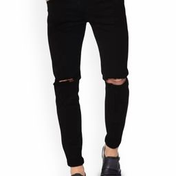 COMFITS Men Classic Mildly Distressed Stretchable Jeans-image-100