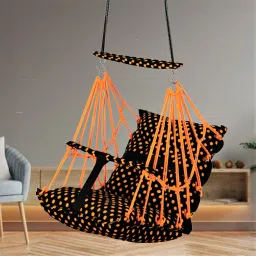 Cotton Baby Swing Chair for Babies Folding and Washable1-5 Years with Belt Swing Bouncer-picture-17