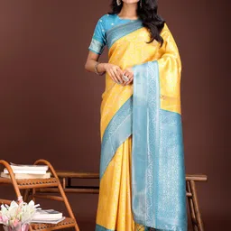Astita Woven Design Zari Saree-image-62