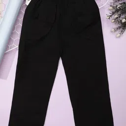 Cutiekins Girls Cotton Easy Wash Slip-On Regular Fit Trousers-image-22